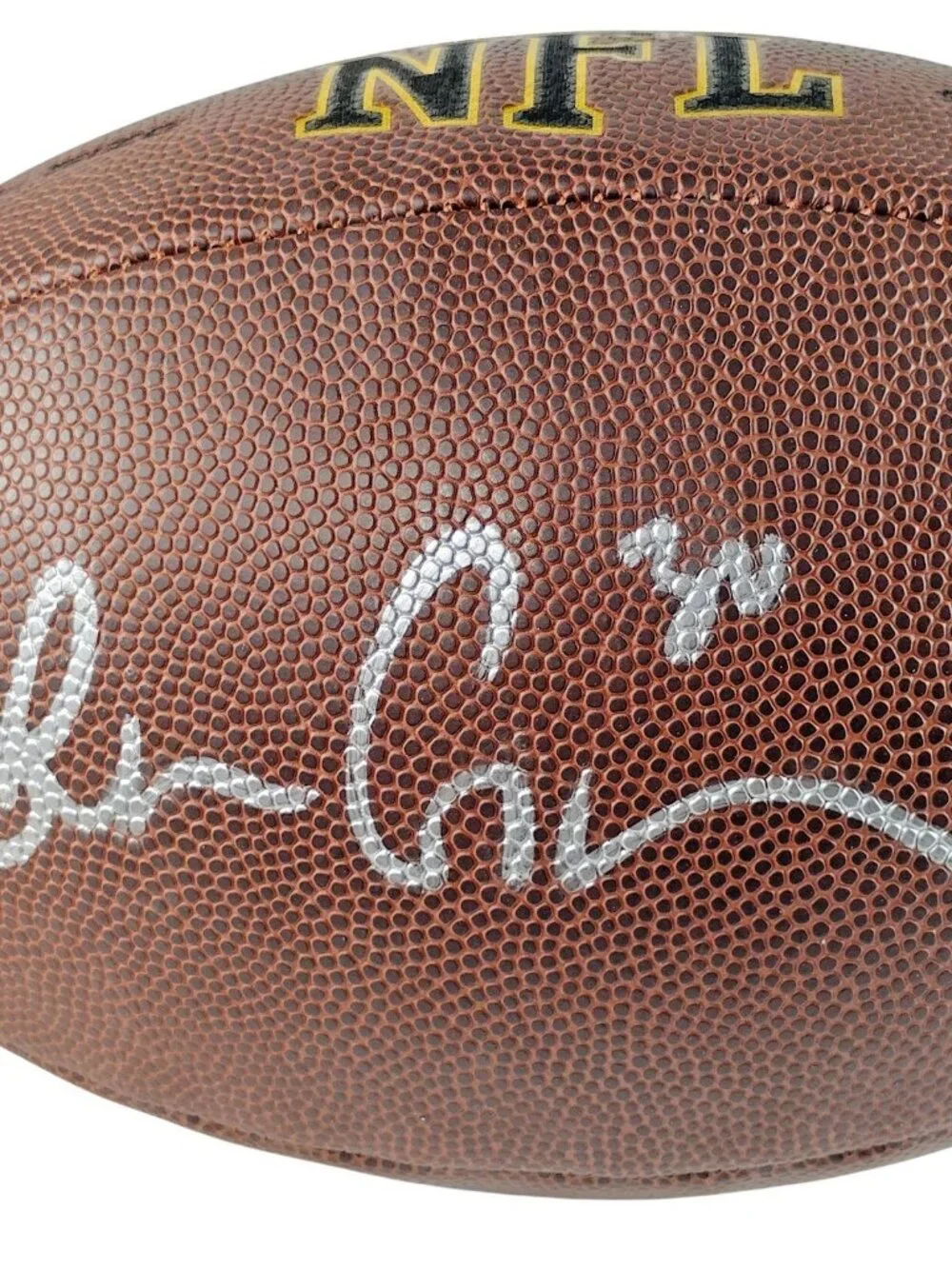 Ahman Green Signed Wilson NFL Football Packers Beckett BAS COA